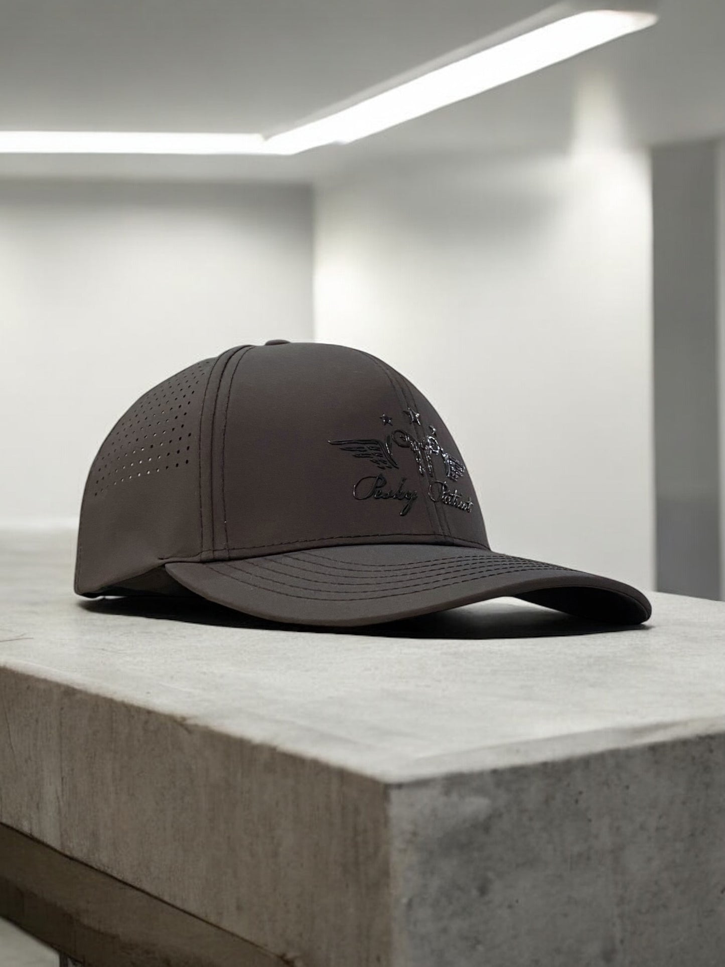 Pesky Dark Logo Performance Hat