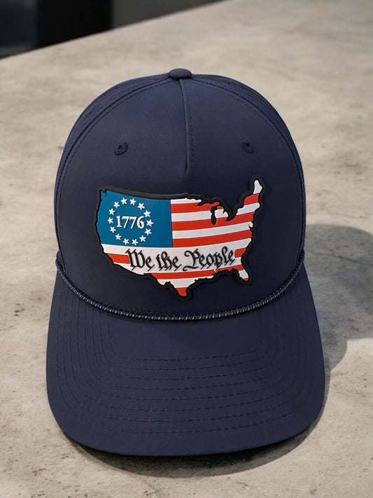 We the People PVC Patch 5 Panel Performance Rope Hat