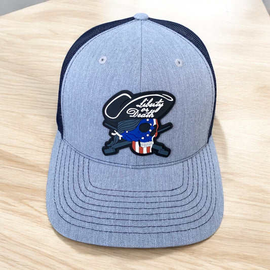 Liberty or Death PVC patch Trucker Hat