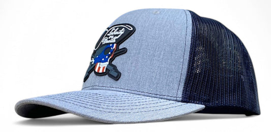 Liberty or Death PVC patch Trucker Hat