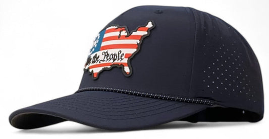 We the People PVC Patch 5 Panel Performance Rope Hat
