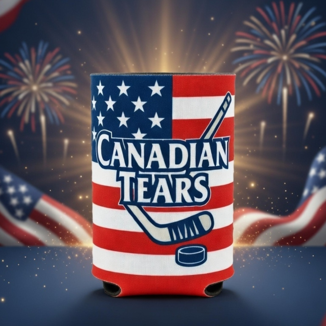 Canadian Tears – “Still Salty” Victory Beer Can Cooler 🍺