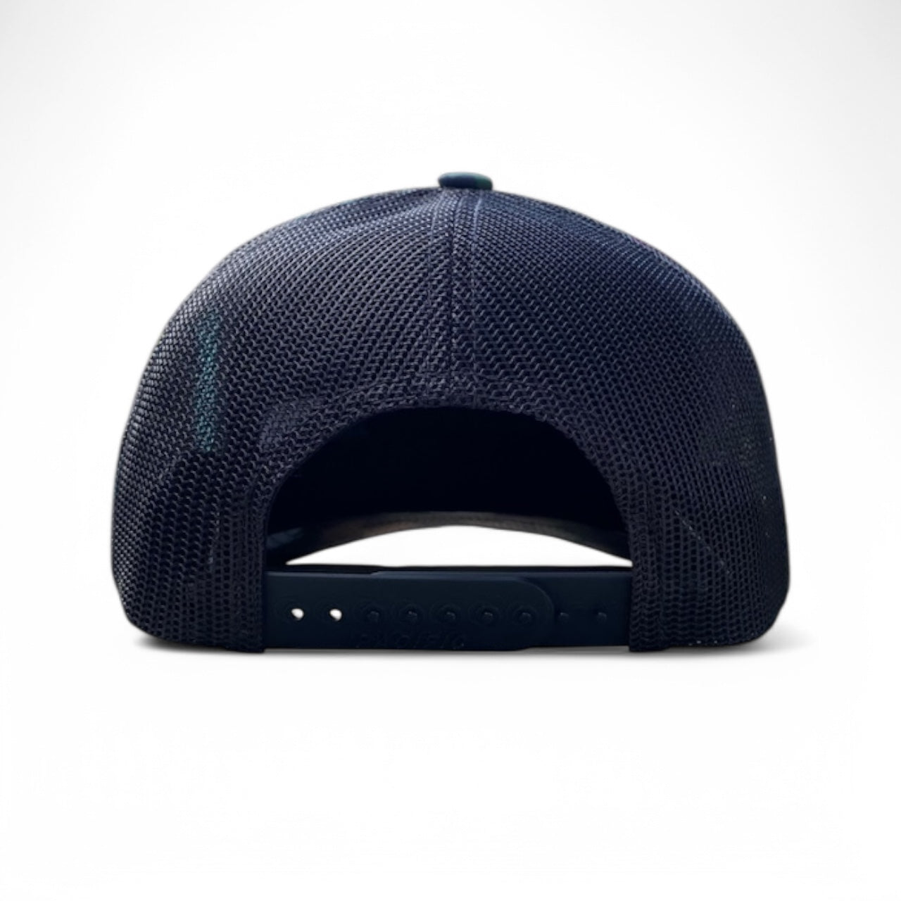 Pesky Black PVC Patch Bayou Duck Trucker Hat