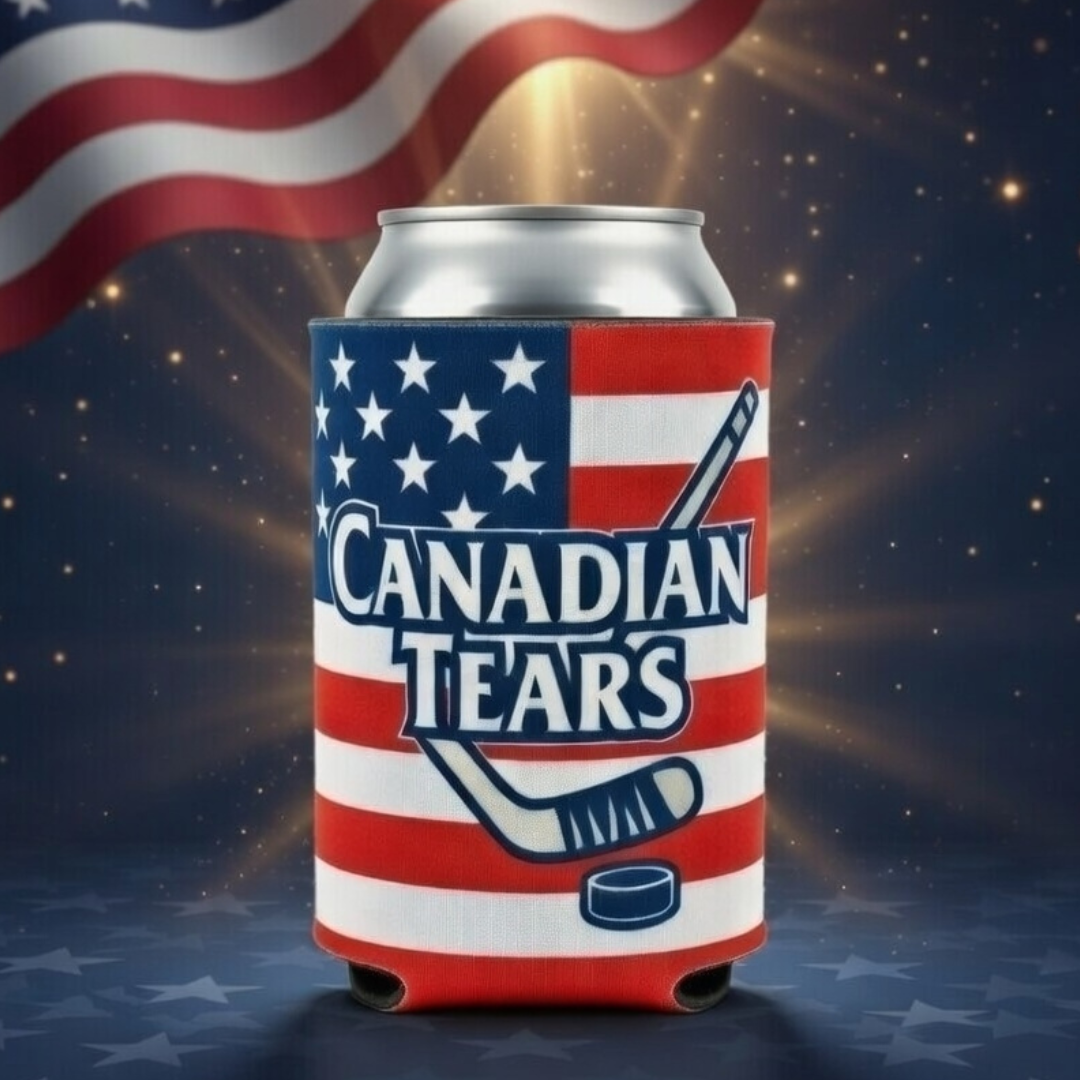 Canadian Tears – “Still Salty” Victory Beer Can Cooler 🍺